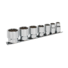 Premier Whitworth Socket Set 3/8"Sq Drive 7pc