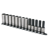 Premier Black Deep Lock-On™ Socket Set 1/2"Sq Drive 13pc