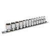 Premier Lock-On™ Socket Set 1/4"Sq Drive 13pc