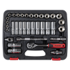 Premier Lock-On™ Socket Set 3/8"Sq Drive 34pc