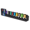 Premier Multi-Coloured Socket Set 3/8"Sq Drive 10pc