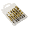 Combination Drill & Tap Bit Set 6pc
