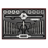 Imperial Tap & Die Set Split Dies BSW 28pc
