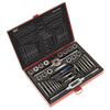 Metric/UNF/BSP Tap & Die Set Split Dies 33pc