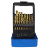 HSS Fully Ground Drill Bit Set 19pc - DIN 338