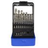 HSS Fully Ground Drill Bit Set 19pc
