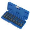 Premier Spline Impact Socket Bit Set 1/2"Sq Drive 8pc