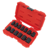 Premier Lock-On™ Impact Socket Set 1/2"Sq Drive 13pc