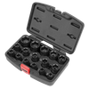 Premier Impact Socket Set 1/2"Sq Drive 16pc