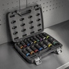 Lock-On™ Deep Impact Socket Set 1/2"Sq Drive 16pc