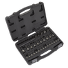 Premier Black TRX-Star* Socket & Security Socket Bit Set 1/4", 3/8" & 1/2"Sq Drive 38pc
