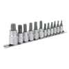 Premier TRX-Star* Socket Bit Set 1/4", 3/8" & 1/2"Sq Drive 12pc
