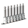 Premier Ball-End Hex Socket Bit Set 1/2"Sq Drive 7pc