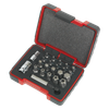 Premier TRX-P* & TRX-TS* Security Bit Set 1/4" & 3/8"Sq Drive 23pc
