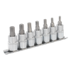 Premier Ribe Socket Bit Set 3/8"Sq Drive 50mm 7pc