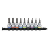 Premier Platinum TRX-Star* Socket Bit Set 3/8"Sq Drive 9pc