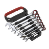 Premier Platinum Combination Ratchet Spanner Set 7pc