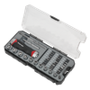 Premier Fine Tooth Ratchet Screwdriver Socket & Bit Set 38pc