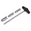 T-Bar & Rubber Insert Spark Plug Socket Set 3/8"Sq Drive 4pc
