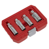 Spark Plug Socket Set 3/8"Sq Drive 4pc