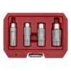 Magnetic Spark Plug Socket Set 3/8"Sq Drive 4pc