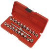 Oil Drain Plug Key Set 3/8"Sq Drive 21pc