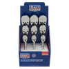 Premier Pear-Head Ratchet Wrenches with Flip Reverse 1/4", 3/8" & 1/2"Sq Drive - Display Box of 9