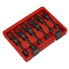Flexi-Head Flare Nut Diesel Injection Wrench Set 6pc 3/8"Sq Drive