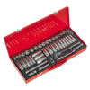 Premier Metric/Imperial Socket Set 3/8"Sq Drive 45pc