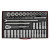 Premier Socket Set 1/2"Sq Drive 46pc