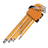 Premier Imperial Extra-Long Ball-End Hex Key Set 9pc