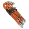 Premier Imperial Jumbo Anti-Slip Ball-End Hex Key Set 13pc