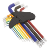 Premier Imperial Long Ball-End Hex Key Set 9pc