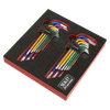 TRX-Star* & Ball-End Hex Key Set 18pc Long Anti-Slip