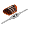 Helix Type Screw Extractor Set with Wrench 6pc