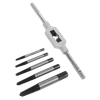 Helix Type Screw Extractor Set with Wrench 6pc