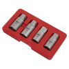 Metric Stud Extractor Set 1/2"Sq Drive 4pc