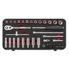 Premier Platinum Socket Set 1/4"Sq Drive 49pc