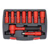 Premier Insulated Socket Set 3/8"Sq Drive 9pc - VDE Approved