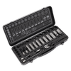 Premier Black Socket Set 3/8"Sq Drive 34pc