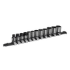 Premier Black Socket Set 3/8"Sq Drive 12pc