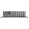 Premier Black Deep Socket Set 1/2"Sq Drive 13pc