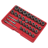 Slim Design Bolt & Nut Extractor Set 32pc