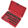 Slim Design Bolt & Nut Extractor Set 32pc