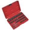 Slim Design Bolt & Nut Extractor Set 32pc