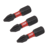 Premier Phillips Impact Power Tool Bits #2 x 25mm 3pc