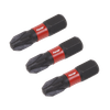 Premier Pozi Impact Power Tool Bits #3 x 25mm 3pc