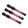 Premier Slotted Impact Power Tool Bits 5.5 x 50mm 3pc