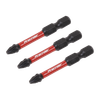 Premier Pozi Impact Power Tool Bits #2 x 50mm 3pc