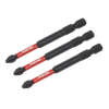 Premier Phillips Impact Power Tool Bits #2 x 75mm 3pc